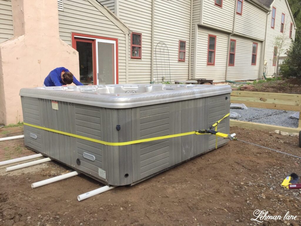 How to Move a Hot Tub Without Damage